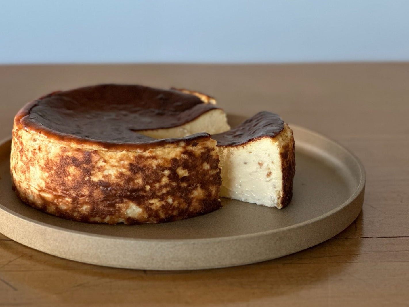 japanese Yuzu Basque Cheesecake