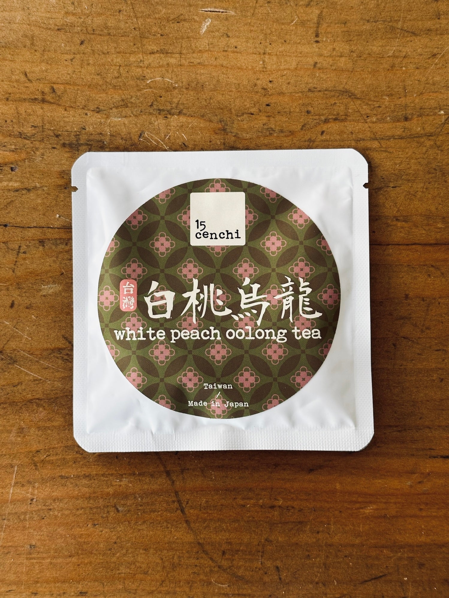 white peach oolong tea bag (2.5g x 2pcs)