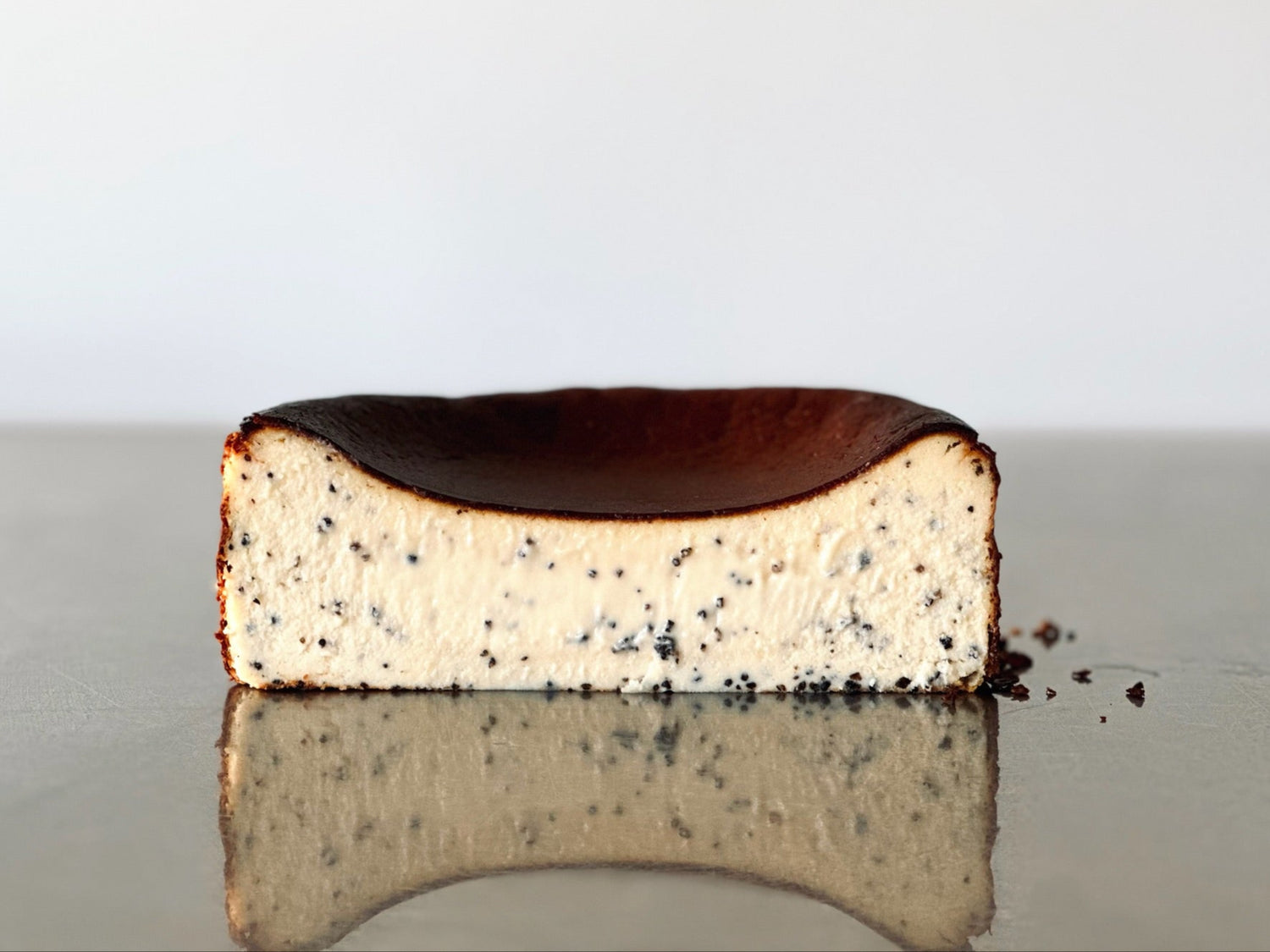limited special - black truffle basque cheesecake