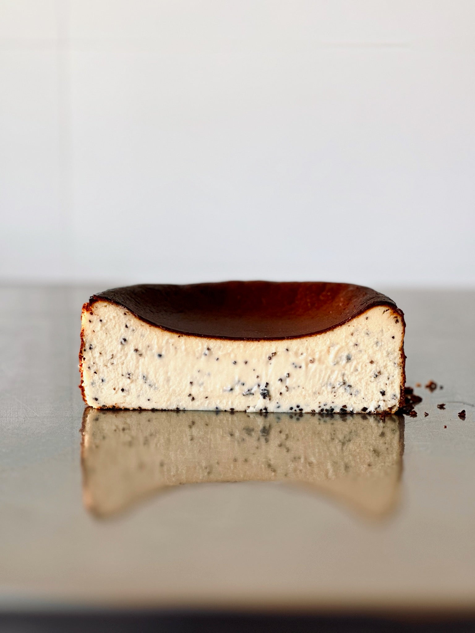 limited special - black truffle basque cheesecake