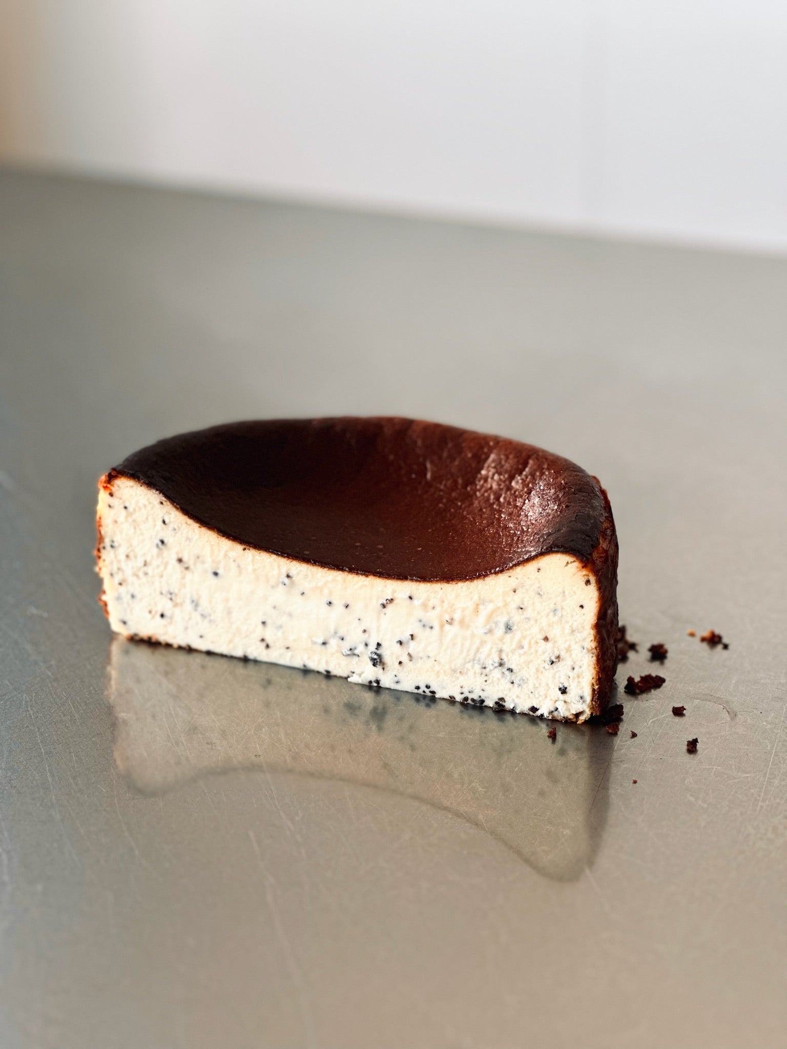 limited special - black truffle basque cheesecake