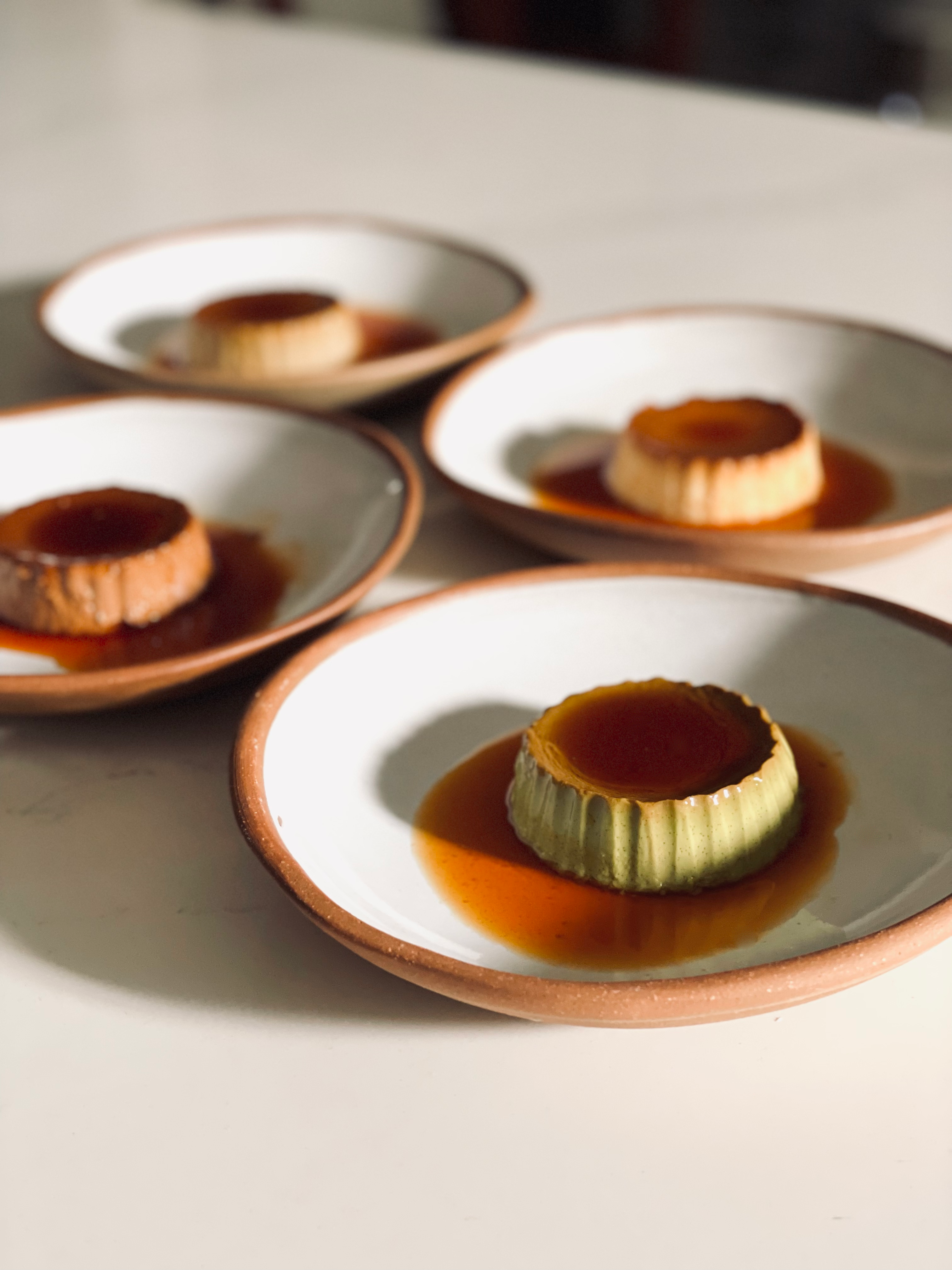 individual japanese creamy custard purin box - 4 flavours