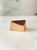 french earl grey basque cheesecake