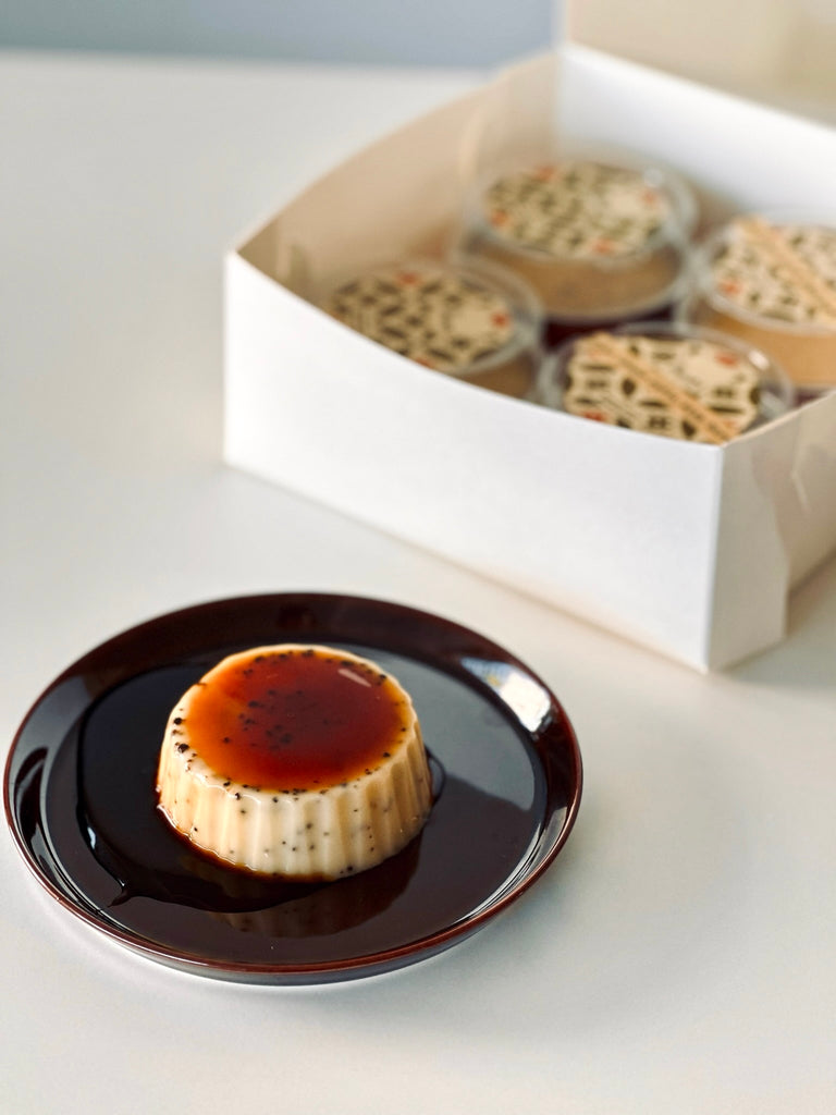 Limited special - black truffle cheese purin set – 15cenchi Cheesecake