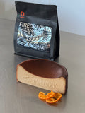 15cenchi x Single O: Special Collaboration: Firecracker Coffee Basque Cheesecake